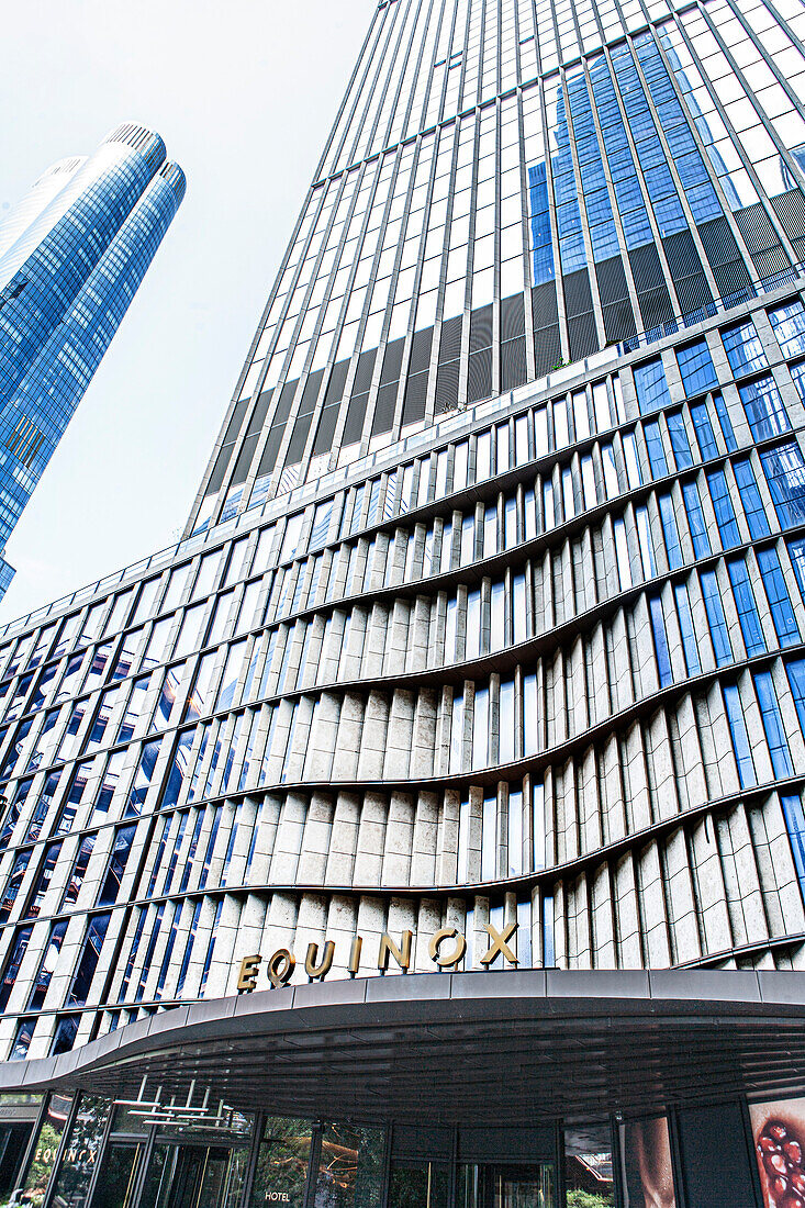  Equinox Hotel, Gebäudeaußenseite, 35 Hudson Yards, New York City, New York, USA 