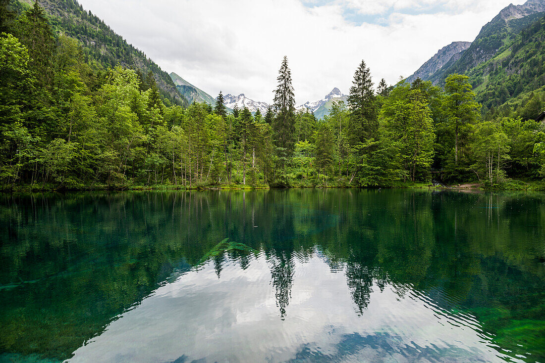 Christlessee, bei Gottenried, Trettachtal, Oberstdorf, Oberallgäu, Allgäu, Bayern, Deutschland