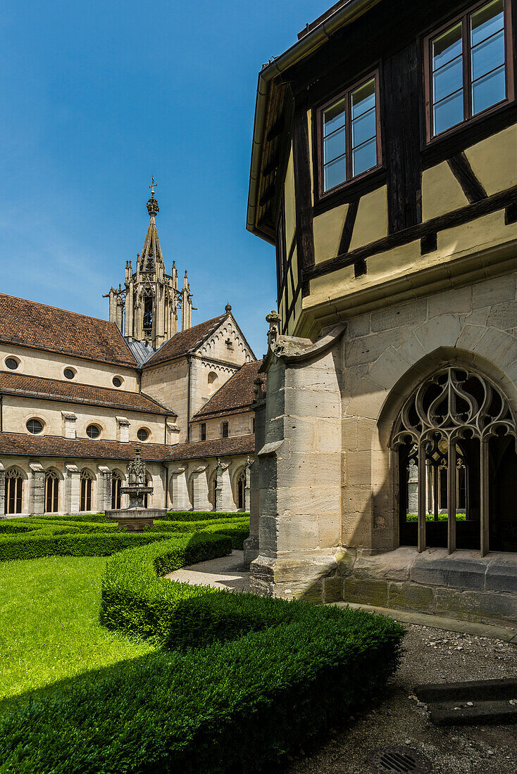  Monastery, Cistercian Monastery Bebenhausen, Tübingen, Baden-Württemberg, Germany 