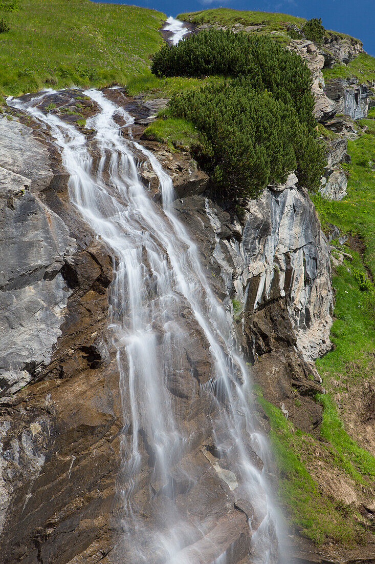  Fensterbach Waterfall, Hohe Tauern National Park, Carinthia, Austria 