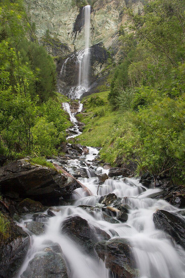  Jungfernsprung Waterfall, Hohe Tauern National Park, Carinthia, Austria 