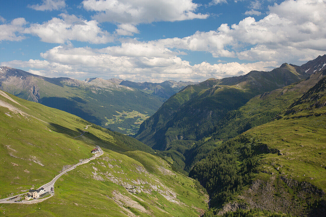  Moelltal, view into the valley, Hohe Tauern National Park, Carinthia, Austria 