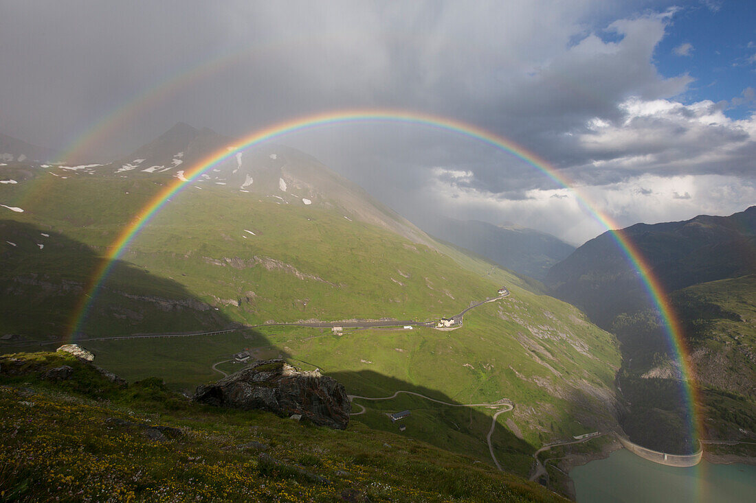  Moelltal, clouds in the valley, Hohe Tauern National Park, Carinthia, Austria 