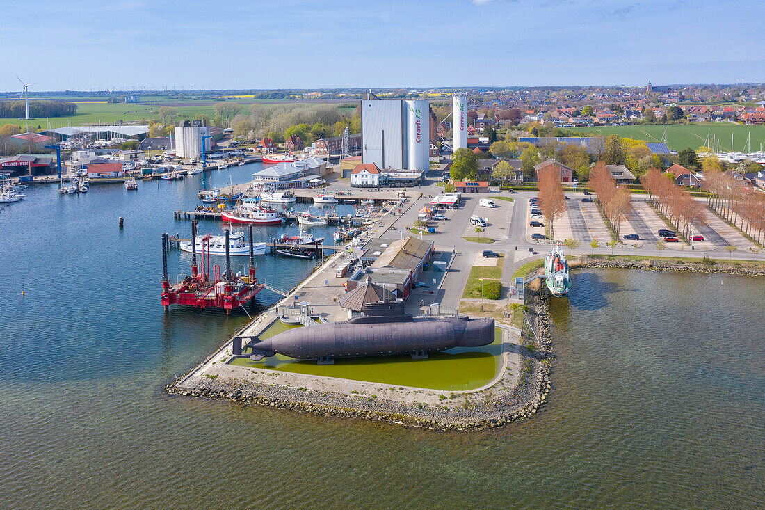  View of Burgstaacken, Fehmarn Island, Schleswig-Holstein, Germany 