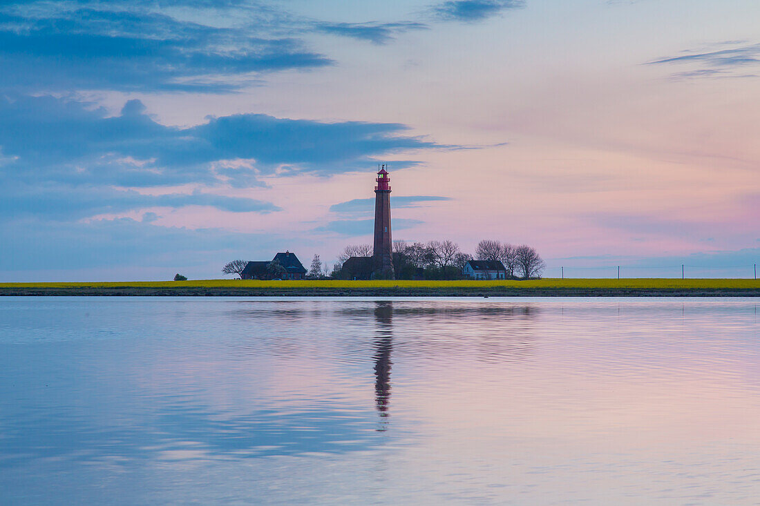  Fluegge lighthouse, Fehmarn Island, Schleswig-Holstein, Germany 