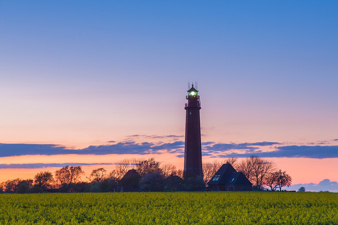  Fluegge lighthouse, Fehmarn Island, Schleswig-Holstein, Germany 