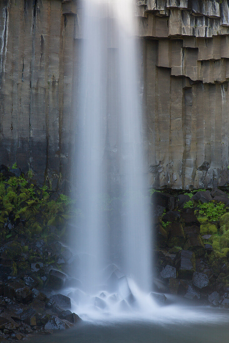  Svartifoss waterfall, Austurland, Iceland 