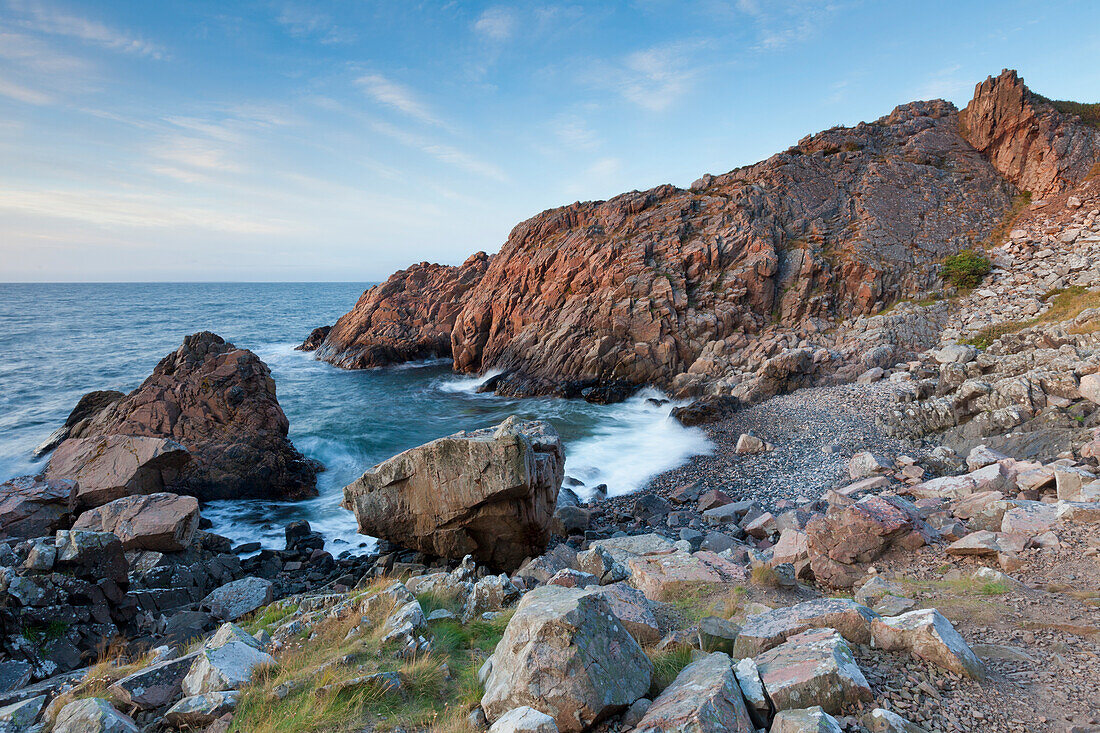 Klippen, Visitgrotta, Kullaberg, Provinz Schonen, Schweden