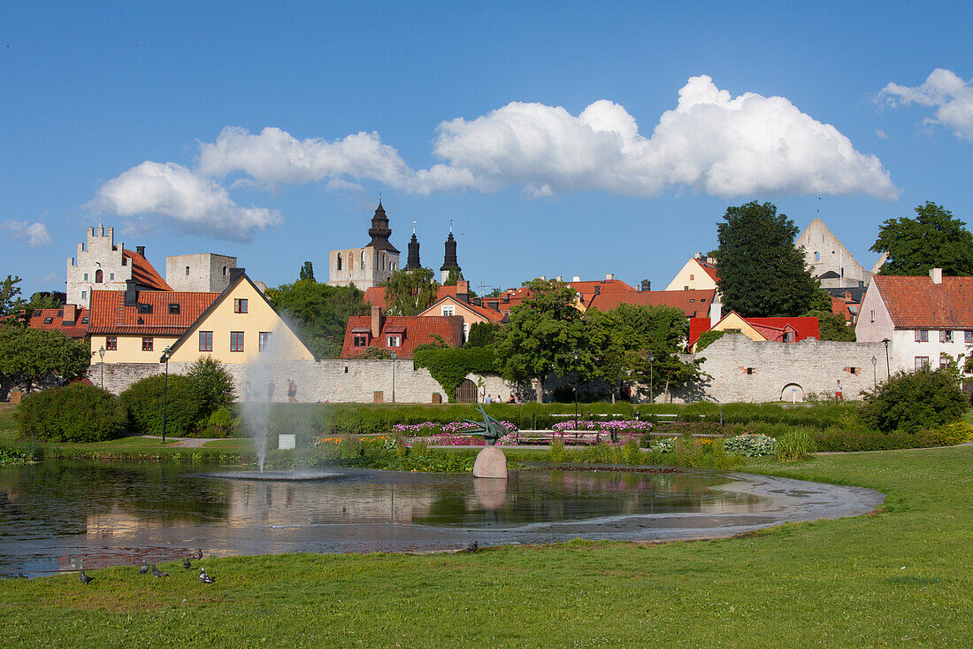  Almedalen Park, Visby, Gotland Island, Sweden 