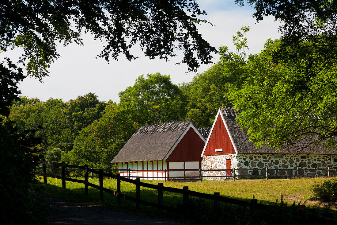 Alter Bauernhof, Himmelstorp, Kullaberg, Provinz Schonen, Schweden