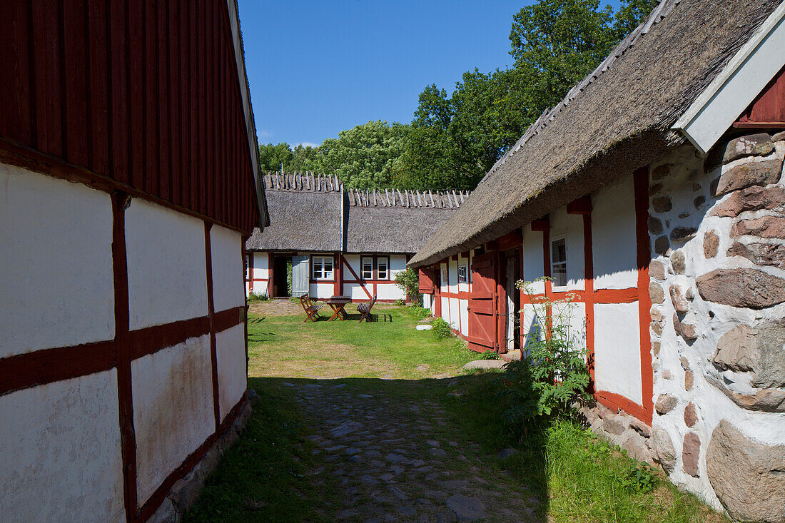 Alter Bauernhof, Himmelstorp, Kullaberg, Provinz Schonen, Schweden