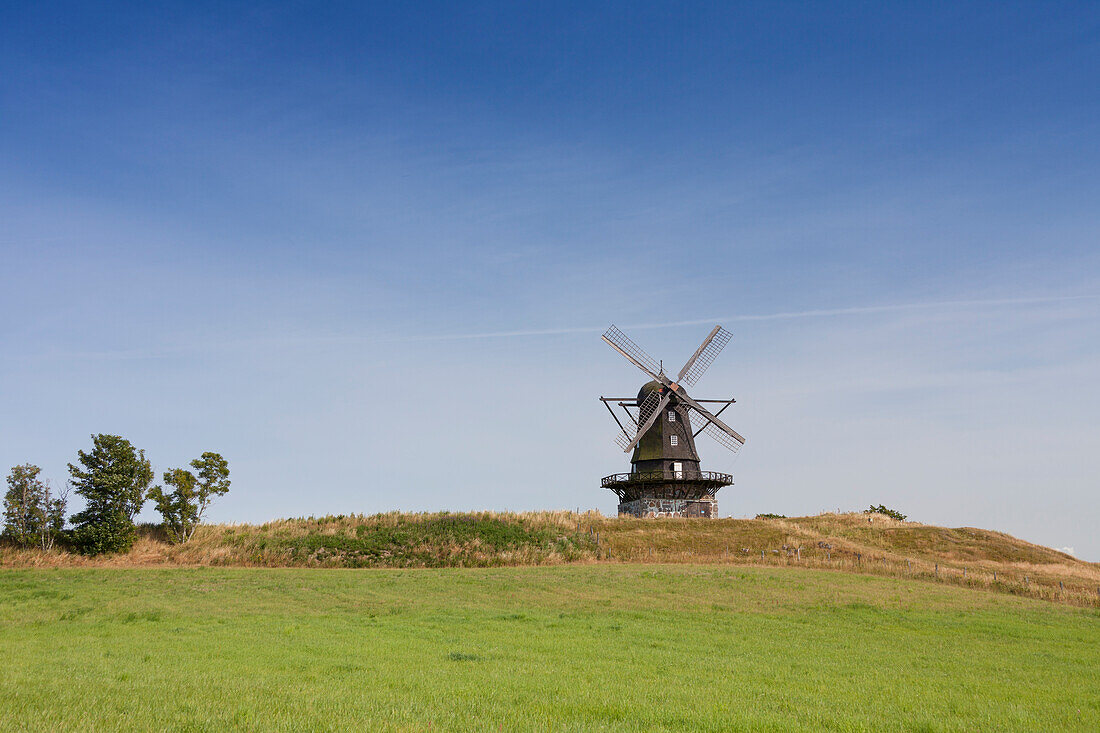  Braecke Mill, old windmill, Scania province, Sweden 