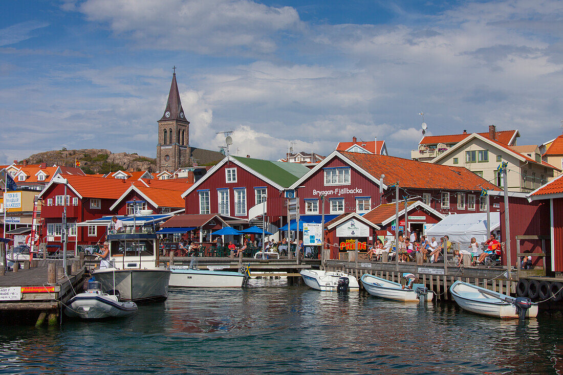 Fischerort Fjällbacka, Bohuslän, Schweden