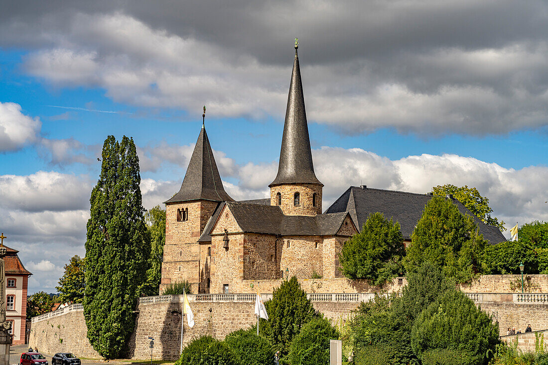  The Michaelskirche in Fulda, Hesse, Germany 