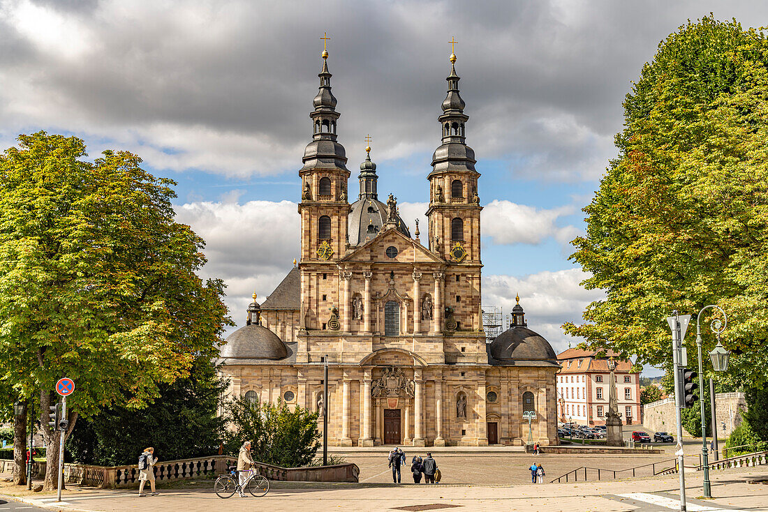 Der Fuldaer Dom St. Salvator, Fulda, Hessen, Deutschland