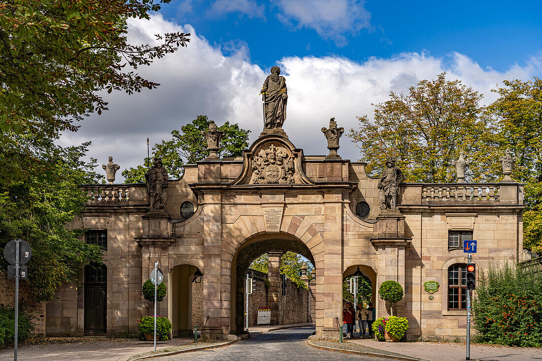  The Paulustor in Fulda, Hesse, Germany 