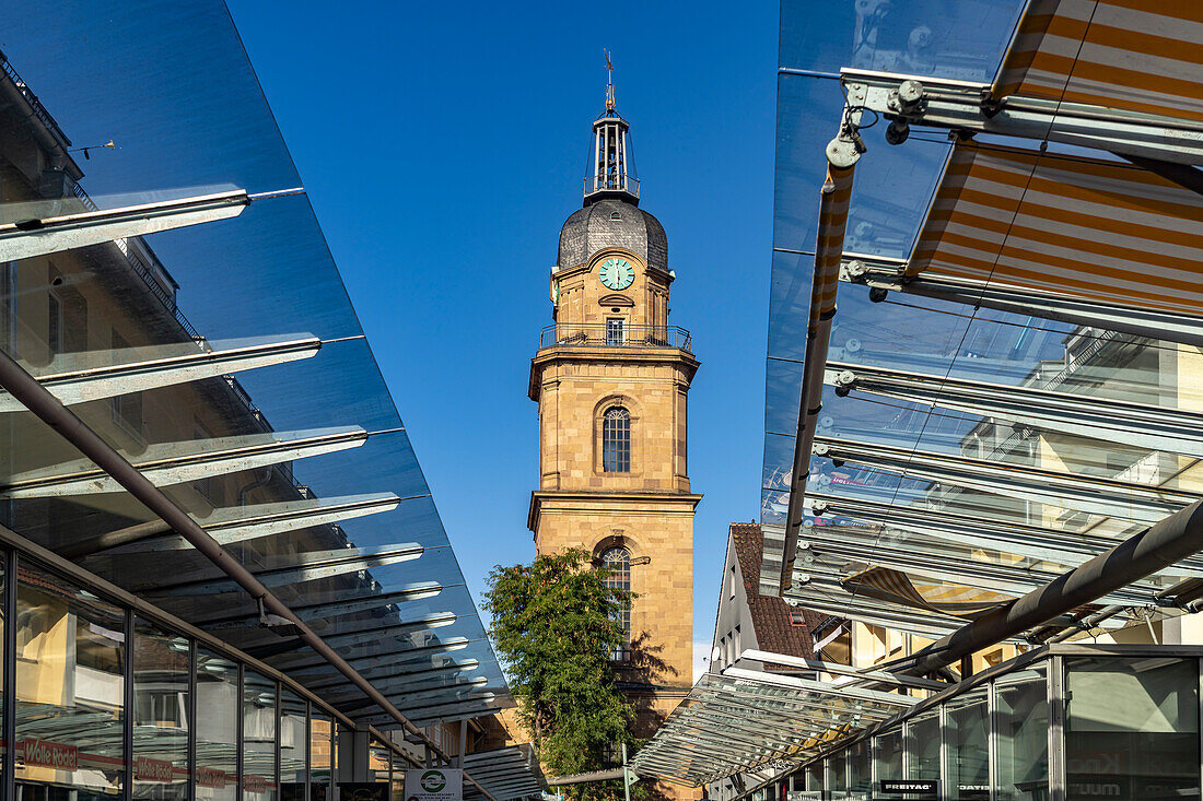 Der Hafenmarktturm Heilbronn, Baden-Württemberg, Deutschland 