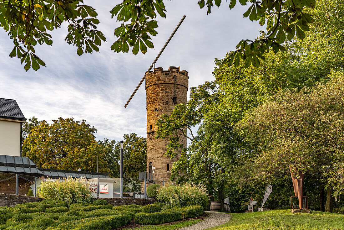  The Wartberg Tower on the Wartberg in Heilbronn, Baden-Württemberg, Germany  