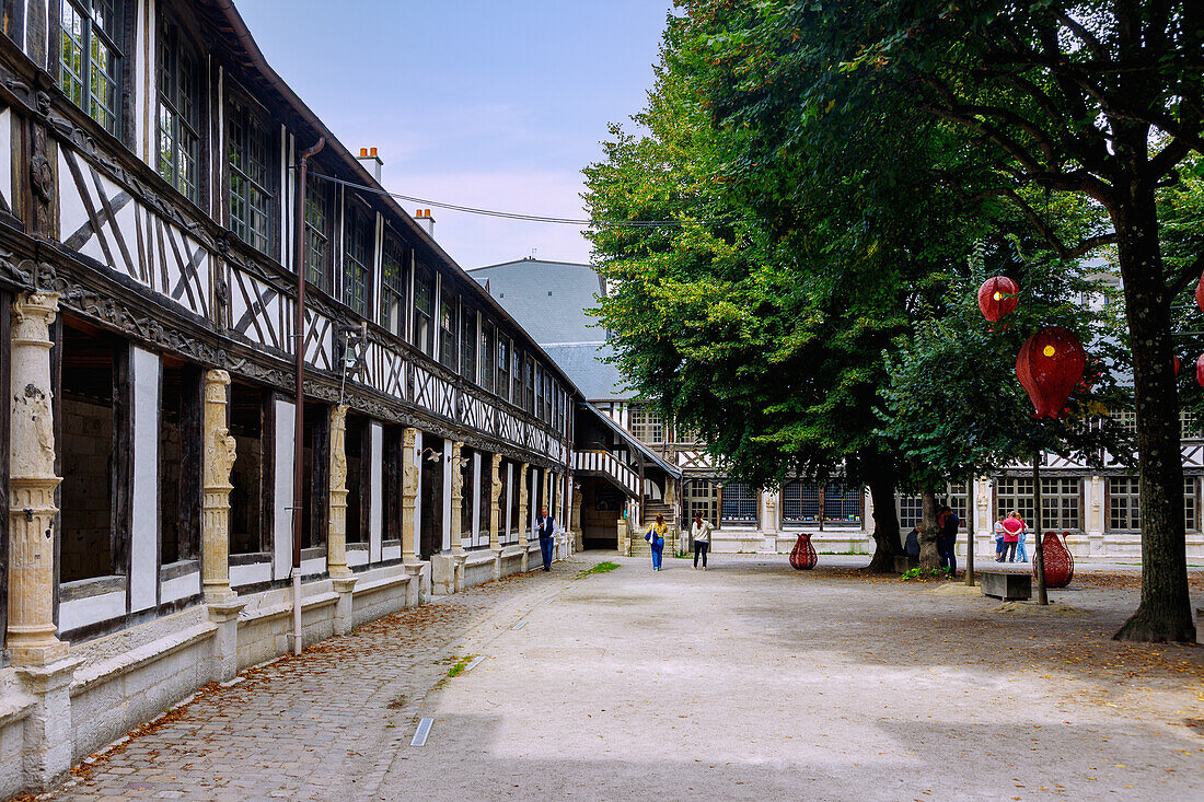  Aître de Saint-Maclou (Aitre) in Rouen in the Seine-Maritime department in the Normandy region of France 