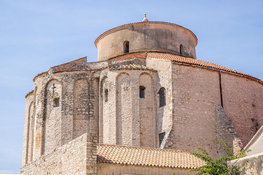 Zadar, römisch-katholische Kirche des Heiligen Donatus aus byzantinischer Zeit, Dalmatien, Adria, Kroatien, Mittelmeer