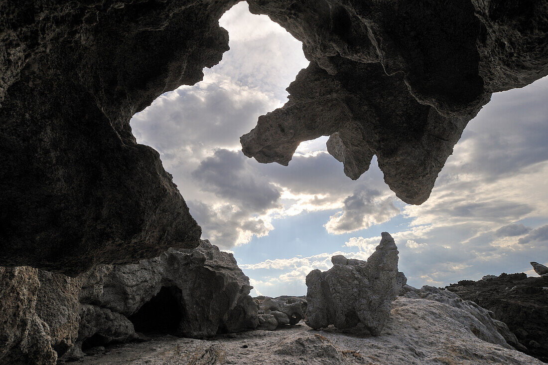 Felsen, Inspiration für den Künstler Salvador Dali, Cap de Creus, Costa Brava, Katalonien, Spanien, Europa