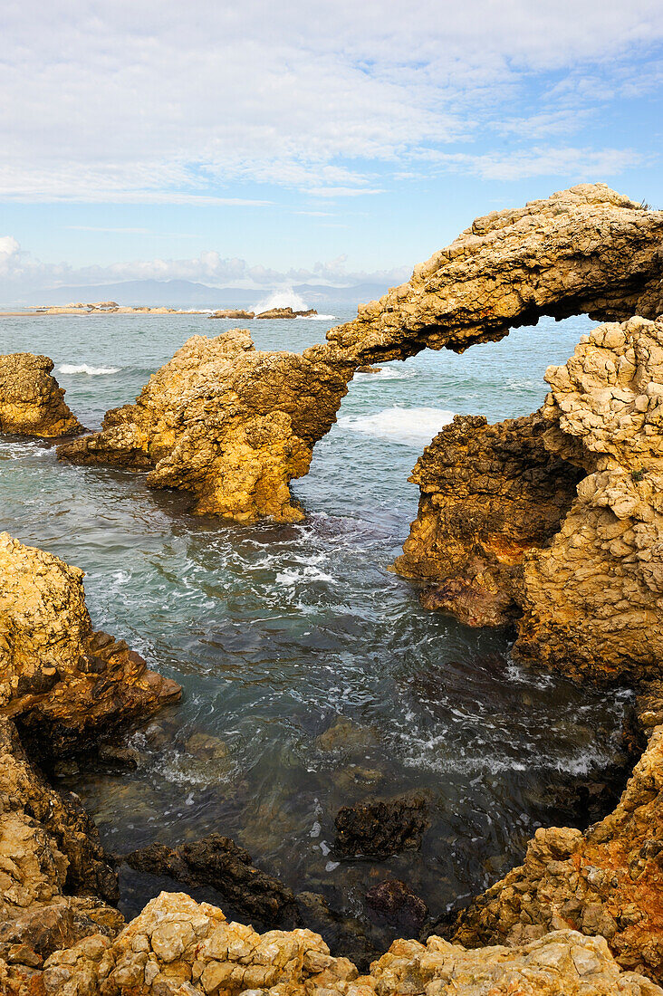 Küste um L'Escala, Provinz Girona, Katalonien, Spanien, Europa