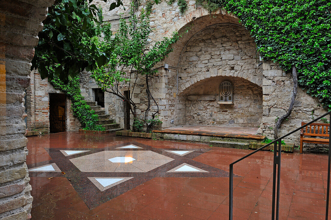 Jewish Historical Museum in Gerona, Girona, Catalonia, Spain,Europe