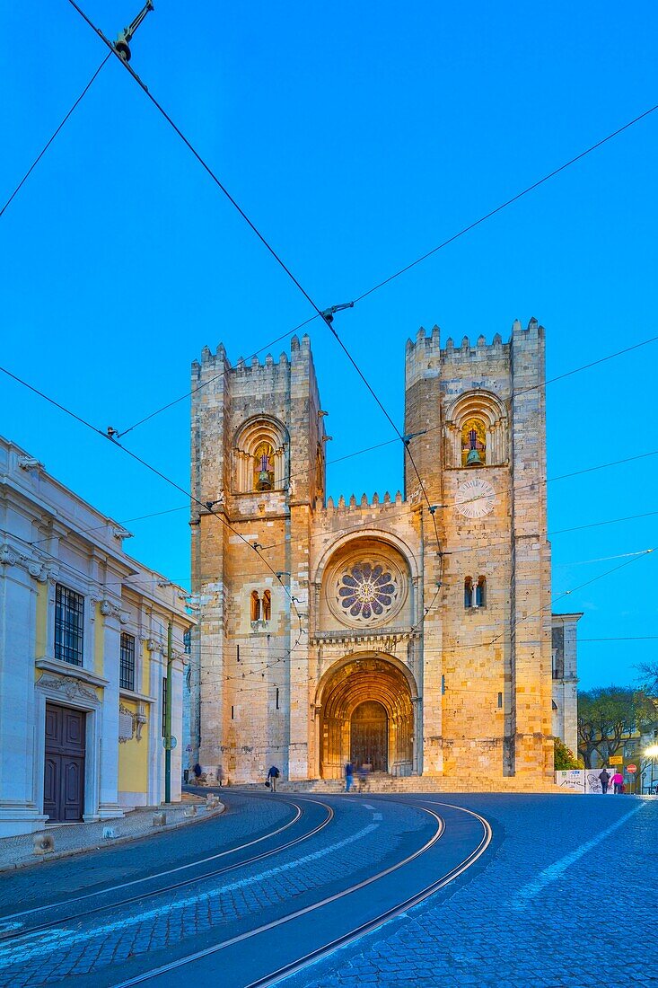 The Sé Cathedral, Lisbon, Portugal