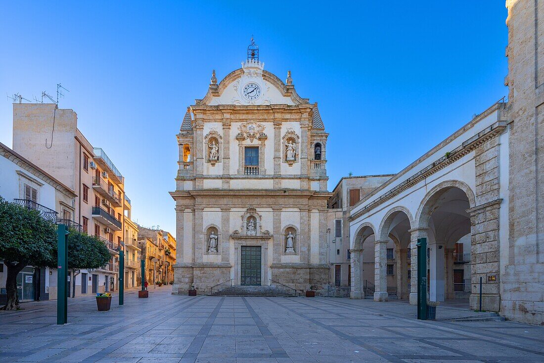  Kirche Jesu, Chiesa del Gesù, Alcamo, Trapani, Sizilien, Italien 