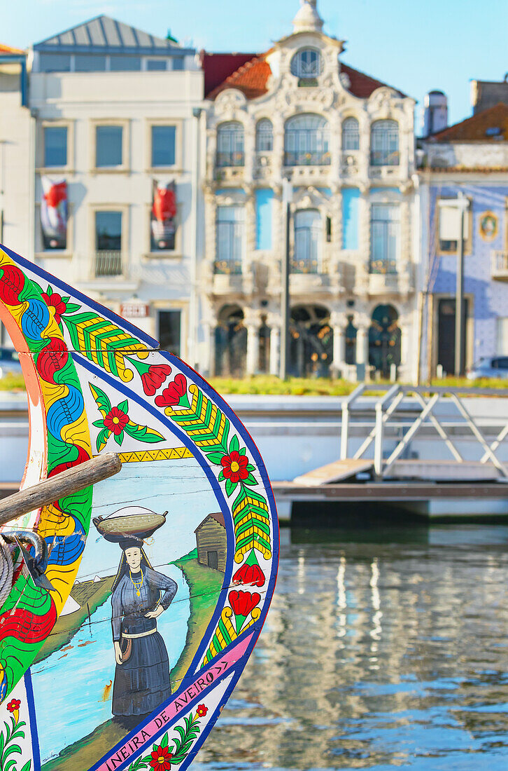 Moliceiro boat, Aveiro, Portugal