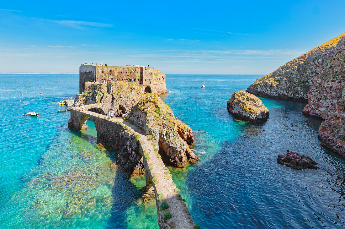 São João Baptista's fort, Berlenga Grande Island, Portugal