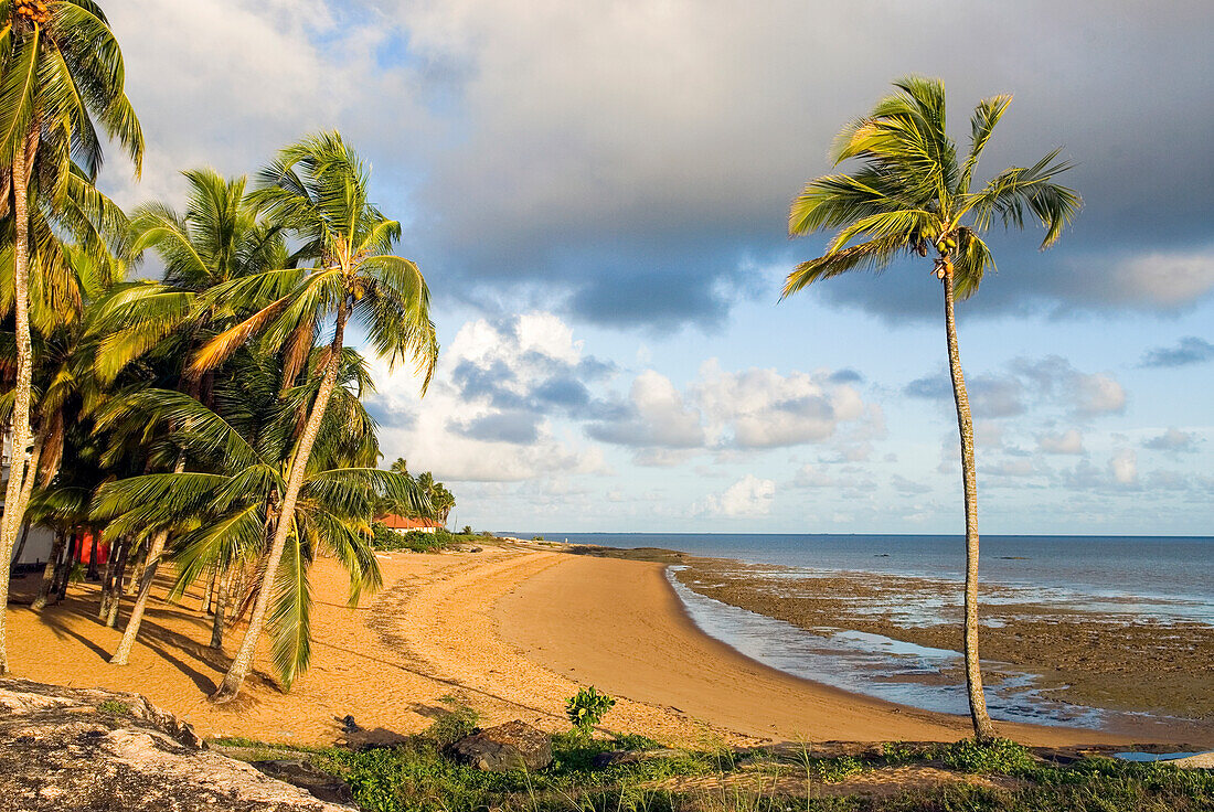 beach at the Pointe des Roches (Rock Headland), Kourou,French Guiana,overseas department and region of France,Atlantic coast of South America