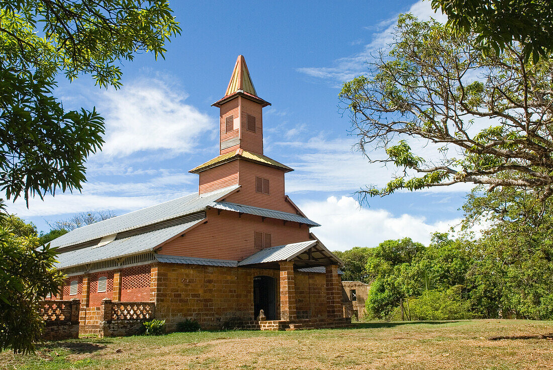 church of Ile Royale,Iles du Salut (Islands of Salvation),French Guiana,overseas department and region of France,Atlantic coast of South America