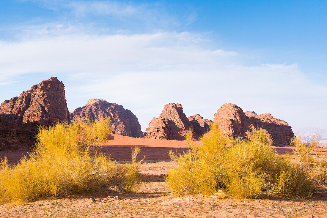 Wadi Rum, UNESCO World Heritage site, Jordan, Near East, Southern Levant, West Asia