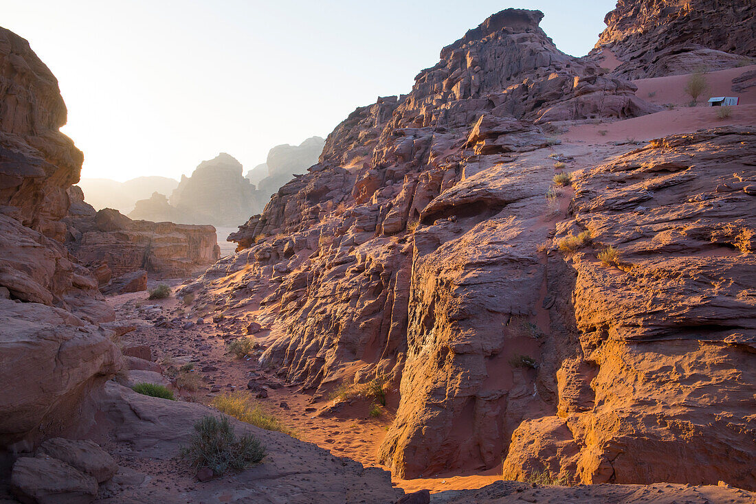 Wadi Rum, UNESCO World Heritage site, Jordan, Near East, Southern Levant, West Asia