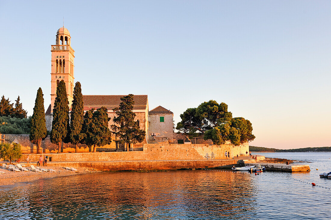 Franciscan monastery and church of Our Lady of Grace, Hvar city, Hvar island, Croatia, Southeast Europe