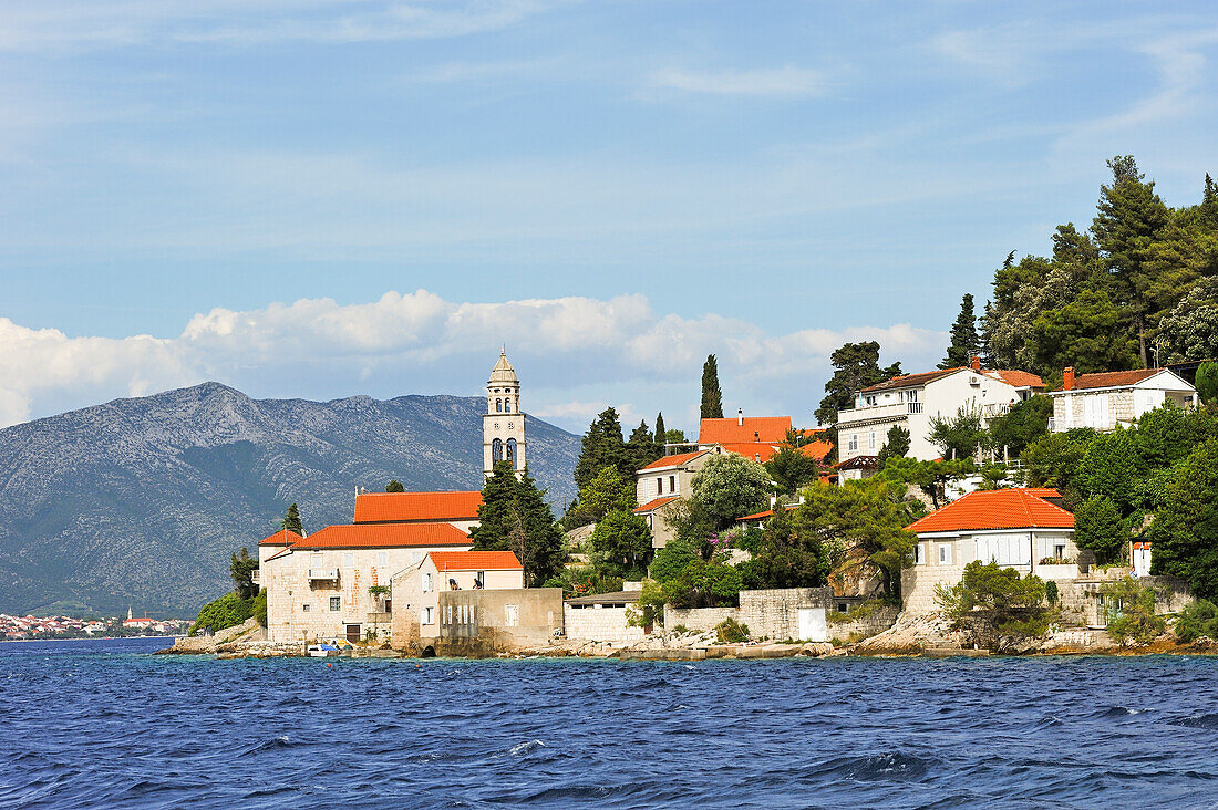 Zrnovska banja, village on the north coast of Korcula island, Croatia, Southeast Europe