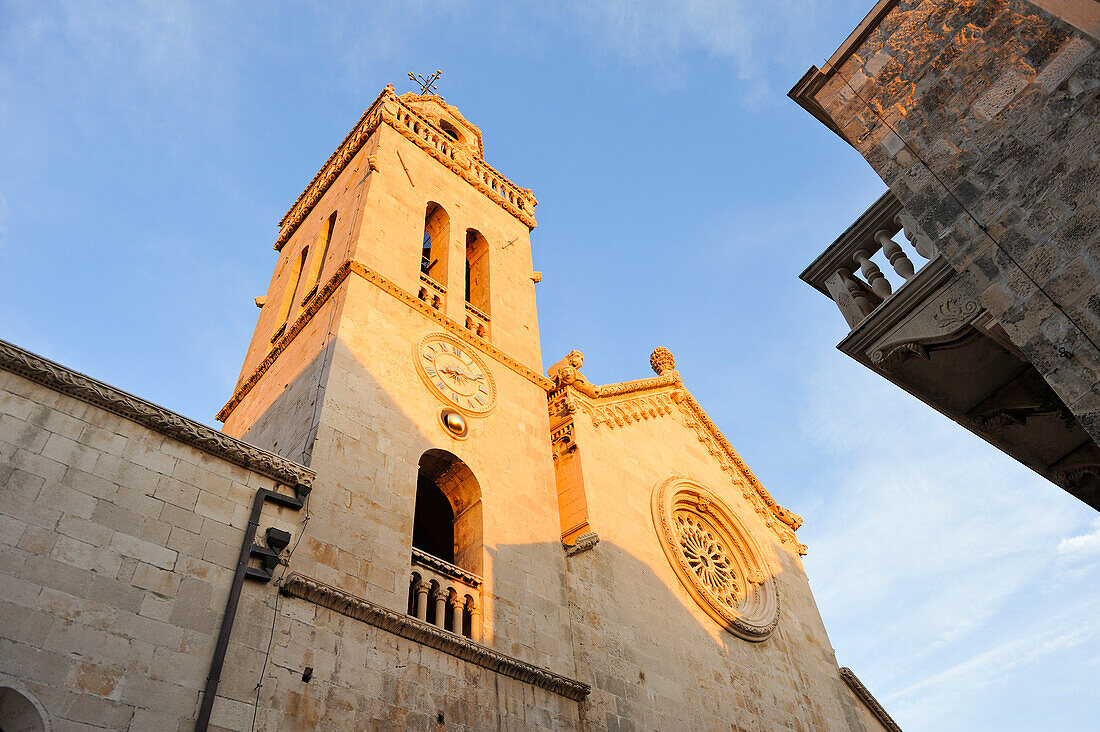 St. Mark's Cathedral, Korcula old town,Korcula island, Croatia, Southeast Europe