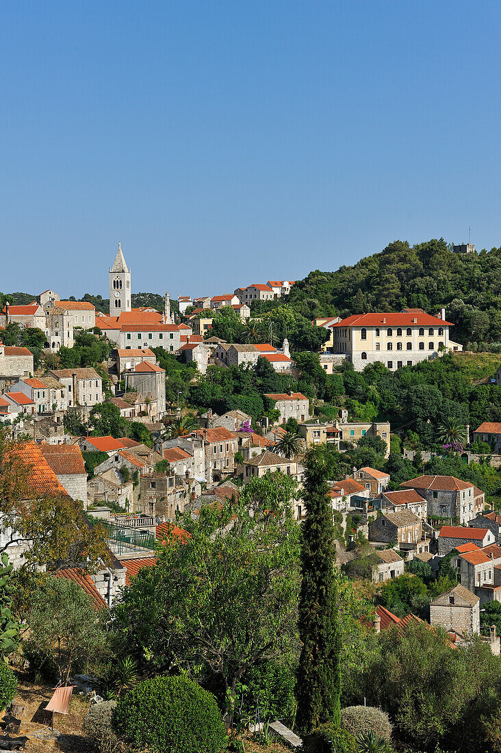 Lastovo town, Lastovo island, Croatia, Southeast Europe