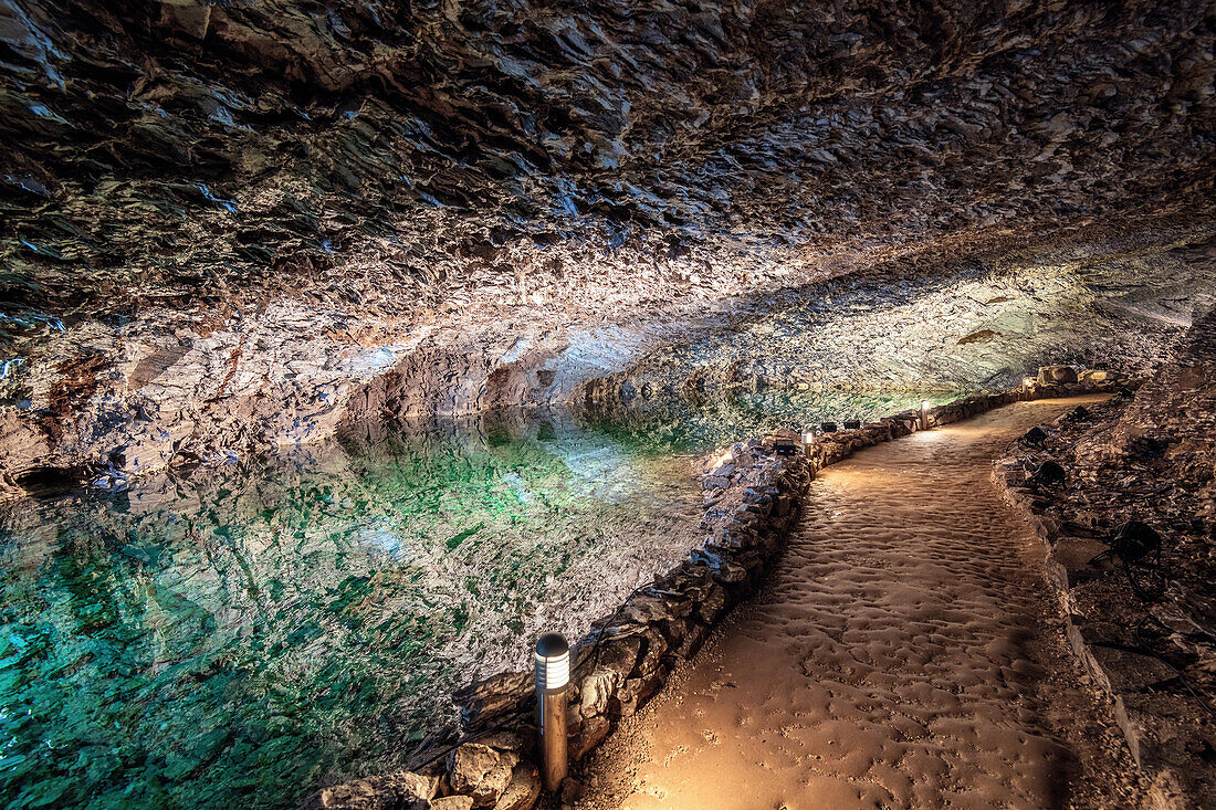  Barbarossa, cave, Barbarossa Cave, mountain, Kyffhäuser, monument, Kyffhäuserland, Harz, Thuringia, Germany, Europe 