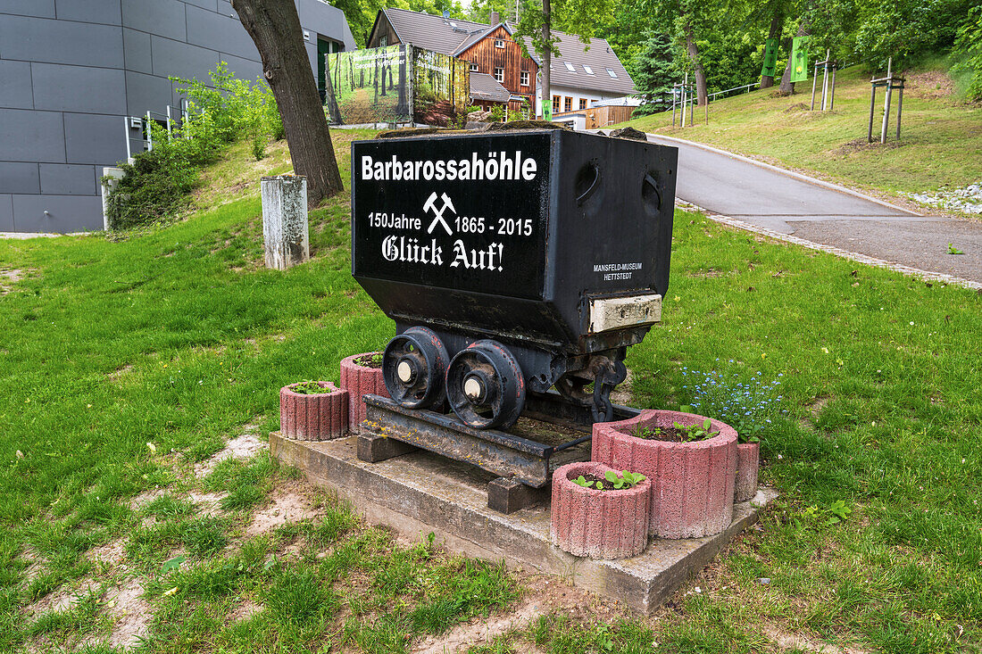 Barbarossa, Höhle, Barbarossahöhle, Berg, Kyffhäuser, Denkmal, Kyffhäuserland, Harz, Thüringen, Deutschland, Europa