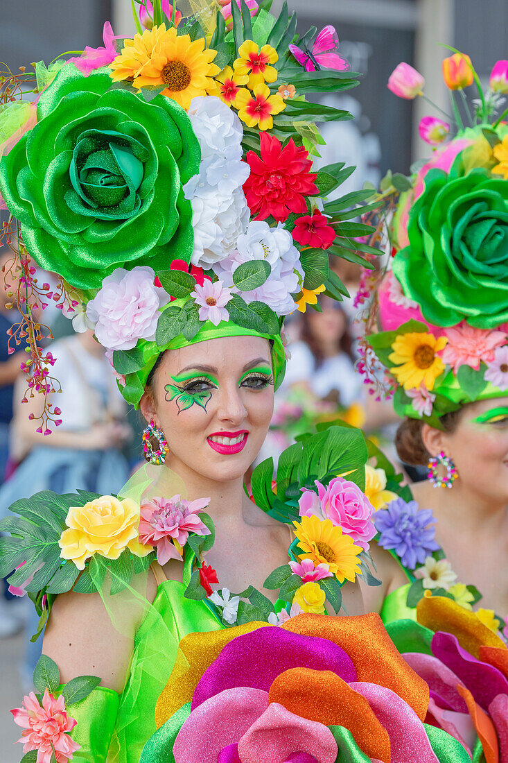  Karneval, Sciacca, Bezirk Agrigento, Sizilien, Italien 