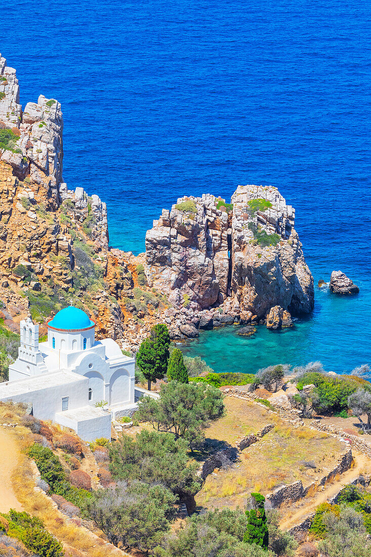  Kloster Panagia Poulati, Insel Sifnos, Kykladen, Griechenland 