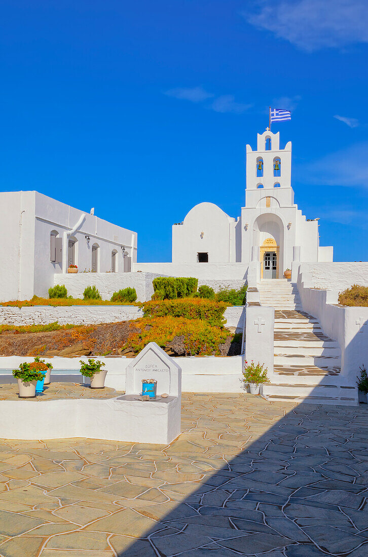 Chrisopigi monastery, Sifnos Island, Cyclades Islands, Greece