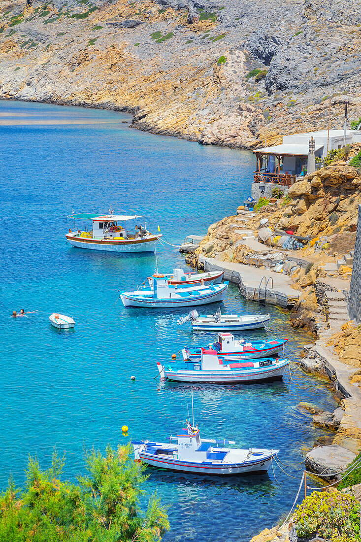 Heronissos fishing village, Heronissos, Sifnos Island, Cyclades Islands, Greece