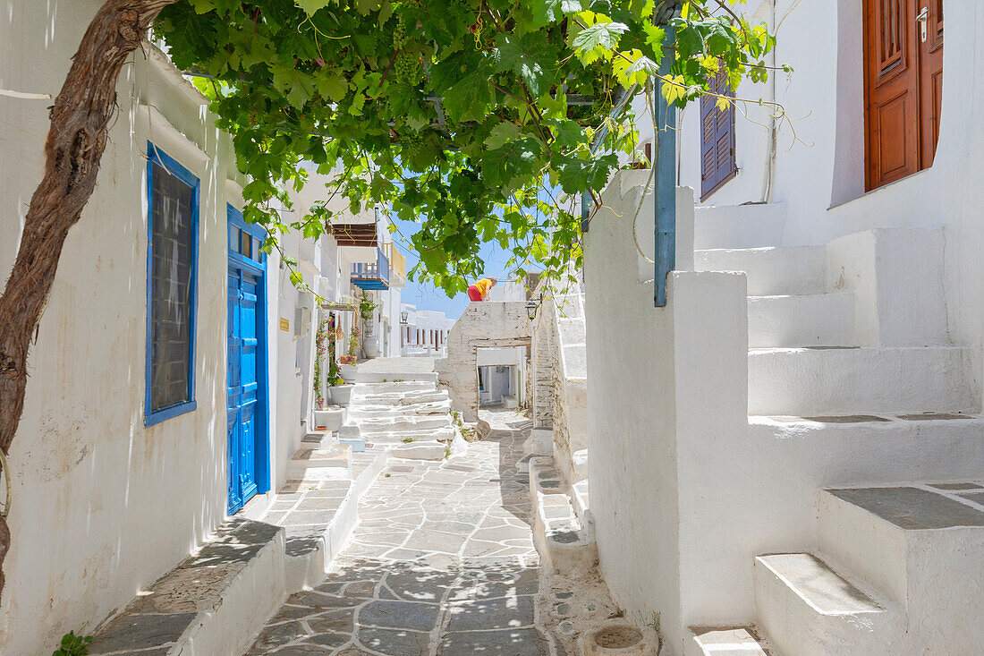 Kastro village, Kastro, Sifnos Island, Cyclades Islands, Greece