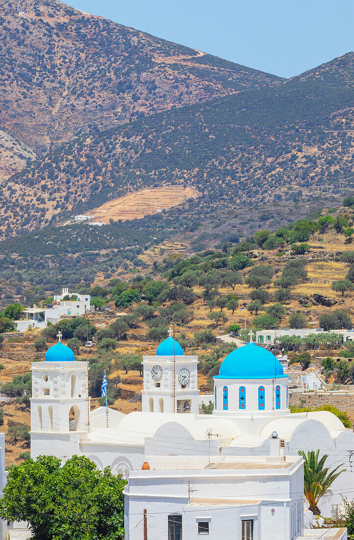 Church of Saint Spyridon, Apollonia, Sifnos Island, Cyclades Islands, Greece