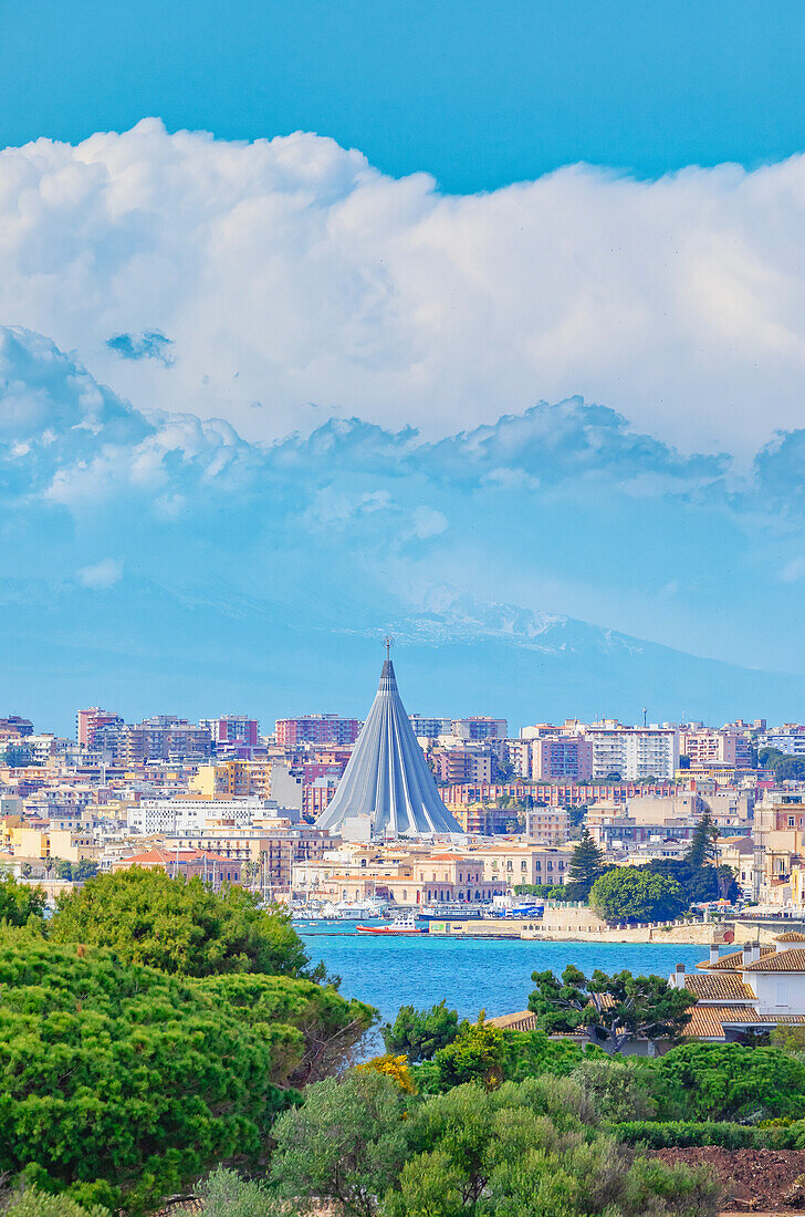 Syracuse skyline, Syracuse, Sicily, Italy