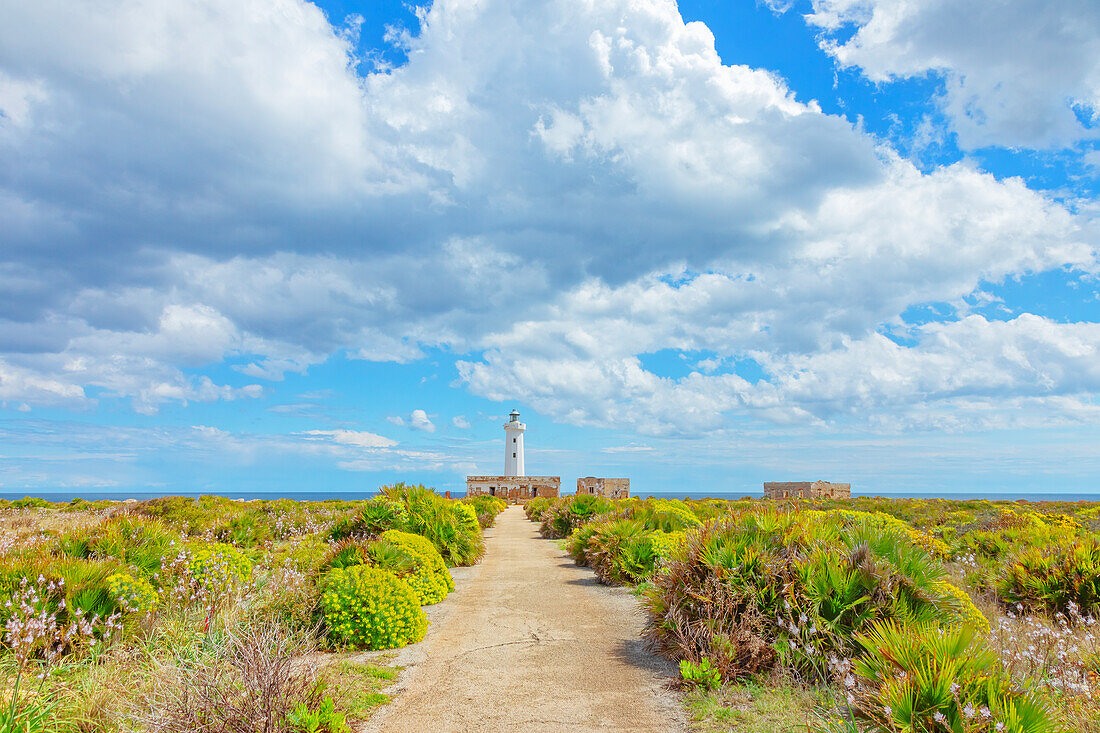 Lighthouse, Syracuse, Sicily, Italy