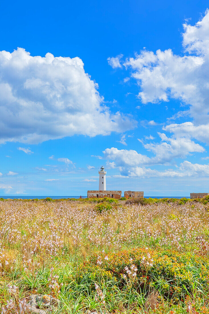  Leuchtturm, Syrakus, Sizilien, Italien 